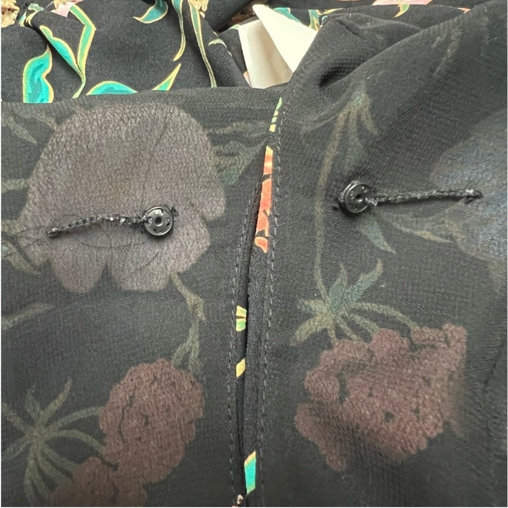 Kate Spade Cold Shoulder Blossom Floral Dress - Picture 8 of 9